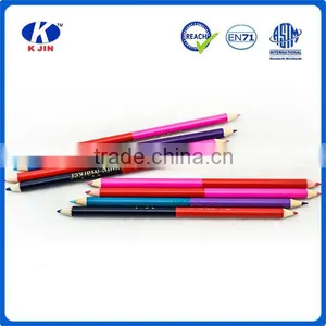 2016 Wholesale Slap-up Double-end Wood Color Pencil With Customized Logo for Art thumbnail-3
