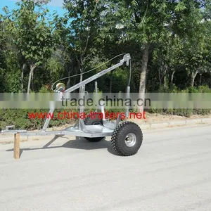Timber Trailer With Crane thumbnail-1