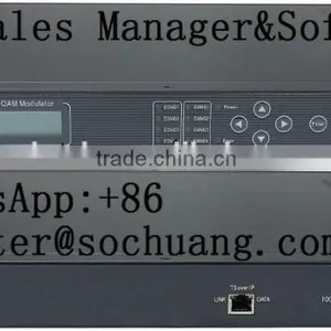 IP Scrambler QAM Modulator (TS IP/multicast Gigabit In,4*DVB-C RF Out) thumbnail-1