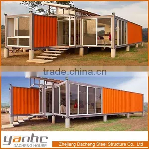 Wooden House/Fast Prefabricated Lovely Small Cabin Container House thumbnail-4