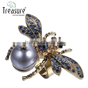 Rings Jewelry Golden Ong Bee Accessory Men's Ring Made in China thumbnail-1
