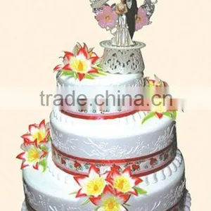Plastic Wedding Simulation 3-tier Cake Display thumbnail-1