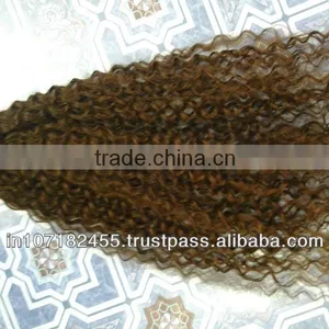 Virgin Kinky Curly Human Hair Exporters thumbnail-1