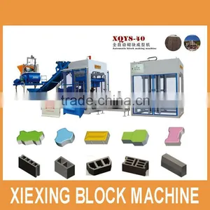 XIEXING QT12-15 Hydraulic Brick Machine With Mitsubishi PLC thumbnail-1