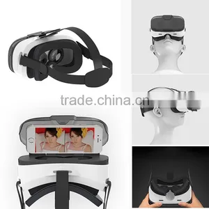 2016 Christmas Google Cardboard Original VR Box Virtual Reality 3D Glasses for 4.7 - 6.0 Phone+Bluetooth Control thumbnail-1