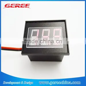 Waterproof Digital Voltmeter 4.5-30V RED LED Car Motor Motorcycle Voltage Panel Meter Shockproof thumbnail-1