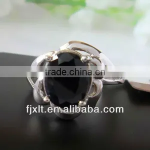 New Arrival Simplicity 925 Sterling Silver Cheap Sapphire Ring thumbnail-1
