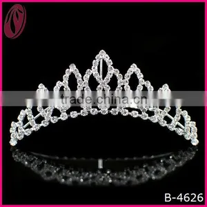 Indian Wedding Head Piece Bridal Tiara Crown Design Jewelry thumbnail-1