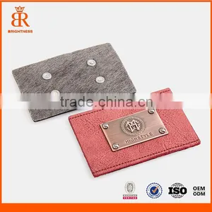 Fashion Design Leather Patch Labels Brands Patches for Clothing Jeans Leather Patches thumbnail-1