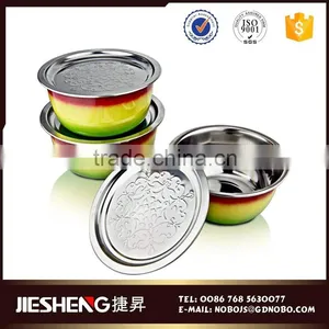 Elegant and Various Design Stainless Steel Bowl With Lid thumbnail-3
