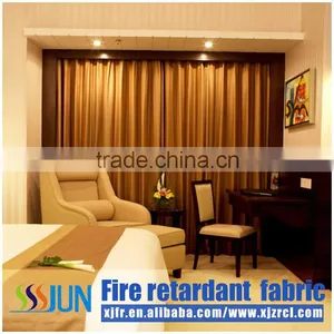 Eternal Blackout Flame Retarded Fabric Window Curtain XJZ15066 thumbnail-1
