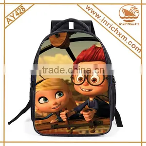 Fashion Wholesale Custom Printed Promotion Kids School Bag 2016 thumbnail-2