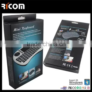 Mini Wireless Keyboard With Touch Pad,wireless Keyboard With Built in Mouse--T2--Shenzhen Ricom thumbnail-6