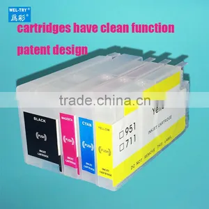 Fit for HP Officejet Pro 8100 8600 8610 8620 8630 8640 8660 8615 8625 251DW Rechargeable Cartridge HP950/951 Refillable Ink Car. thumbnail-3