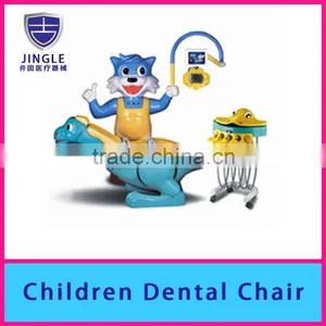 Lovely Cartoon Blue Cat Children Dental Chair. thumbnail-1
