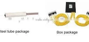 Fiber Optical Splitters Coupler FBT Coupler PLC Splitter With Pigtails Optical Passives thumbnail-4