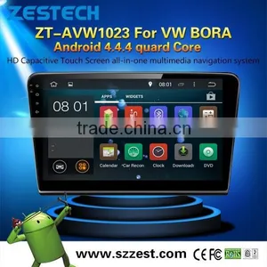 Latest Android 4.4.4 up to 5.1 Car Dvd Gps Player for VW MCU 1.6G 4 Core 3g Wifi OBDII thumbnail-1