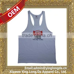 Good Quality Crazy Selling Men's Plain White Tank Tops thumbnail-3