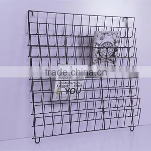 Wall Mount Metal Decorative Wrought Iron Shelves for Book thumbnail-5