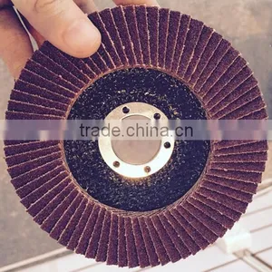 4" 4.5 " 5" 7" 9" Cheap Abrasive Flap Discs for Angle Grinder thumbnail-5