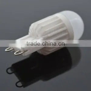 China Factory Price Ceramic pc 360 Degree g9 Led Light Bulb thumbnail-5