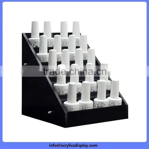 Cheap Price Custom Promotion Personalized Plastic Acrylic Nail Polish Display Rack thumbnail-2