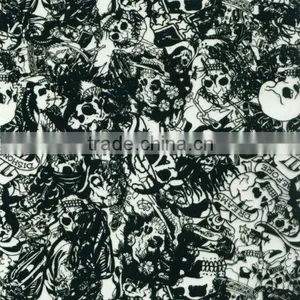 Skulls Pattern Water Transfer Printing Hydro Graphics Film Width 100cm GWA23-1 thumbnail-1