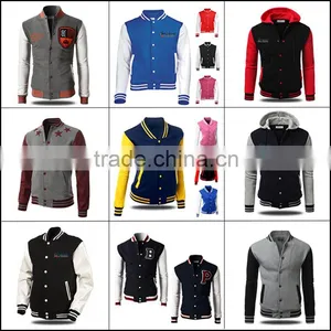 100%polyester Bomber Jacket Men Custom Running Jacket thumbnail-1