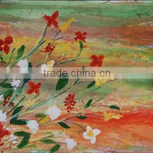 Flower Bush Painting thumbnail-1