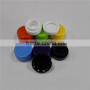 Hot Selling Customized 3ml Small Silicone Jars Dab Wax Container, Round Silicone Container thumbnail-1