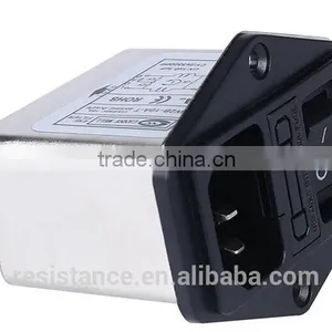 1A ~ 10A Power EMI Filter With Fuse And Switch thumbnail-1