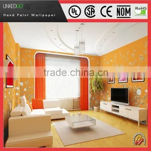 Factory Price Beauty Silk Design Wallpaper Suitable for Interior Museum Hotels Conference Hall Design thumbnail-2