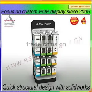 Custom Floor Hanging Rack Cell Phone Accessory Display Rack thumbnail-1