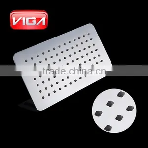 Square Rain Shower Set Bathroom Thermostatic Shower Column Faucet thumbnail-5