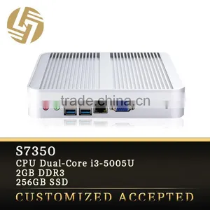 Thin Client Computer Fanless Low Voltage Cpu Intel i3 Mini pc thumbnail-1