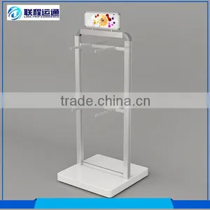 High Quality Shop Chrome Stainless Display Raluminum Garment Rack thumbnail-1