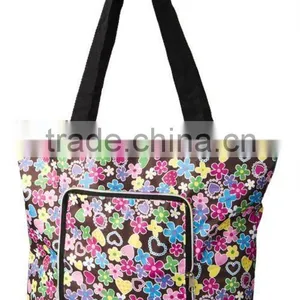 210D Suprior Quality Polyester Foldable Shopping Bag thumbnail-5