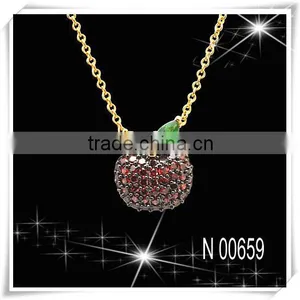Two Tone Plated Hote Selling Necklace From China thumbnail-1