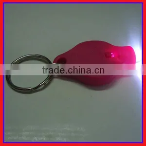 Branded Led Light up Keychain,UV Light Led Keychain,purple Colour Led Keychain Light thumbnail-3