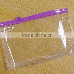 Transparent File Bag With Zip thumbnail-1