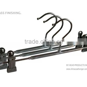 HH Brand White Plated Short Hanger Metal White Metal Clips Bottom Hanger thumbnail-2