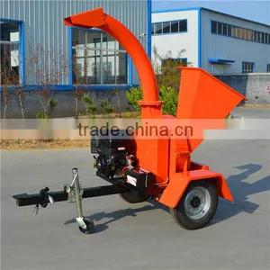 Hydraulic Feeding System 4 Inch Gasoline Homemade Wood Chipper TC4 thumbnail-5