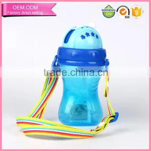 Eco-friendly PP Sippy Cup Water Drinking Bottle With Silicone Tube thumbnail-1