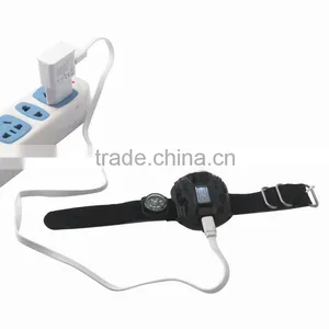 Fashion Mutifunctional Rechargable LED Watch Flashlight With Compass thumbnail-5