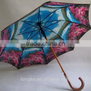 Photo Print Umbrellas 53"*8k Heat Transfer Printing Umbrella thumbnail-4