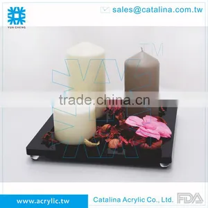 High Quality Acrylic Plastic Banquet Serving Tray thumbnail-2