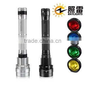 Aluminum Alloy Military Grade Flashlight Aluminum Flashlight Zoom Flashlight Made in China thumbnail-1