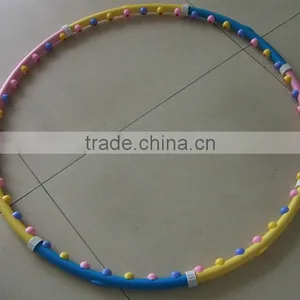 Professional Weighted Magnetic Hula Hoola Hoop Fitness Exercise Massager thumbnail-5