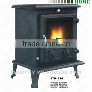 Free Standing Stove STN-124 Cast Iron thumbnail-1