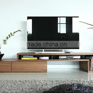 Wood TV Cabinet With Moving thumbnail-1